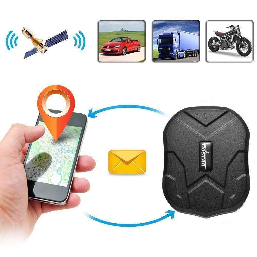 Traceur GPS Véhicule Magnétique - 2G Portable - Anti-vol Pour Voiture, Moto