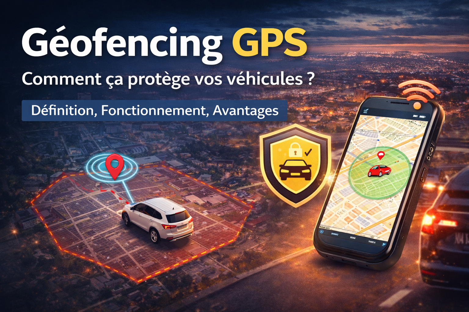 Géofencing GPS définition, fonctionnement et avantages pour les véhicules